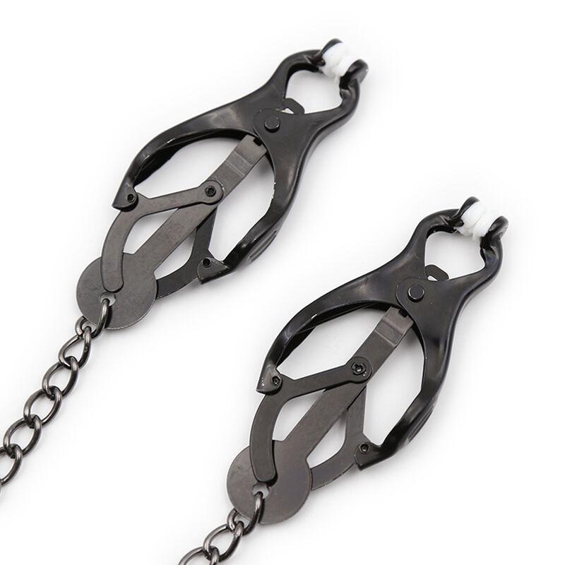 Ohmama Dark Chain Japanese Nipple Clamps 2