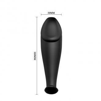 Pretty Love Bottom Silicone Anal Plug Penis Design 12 Modes