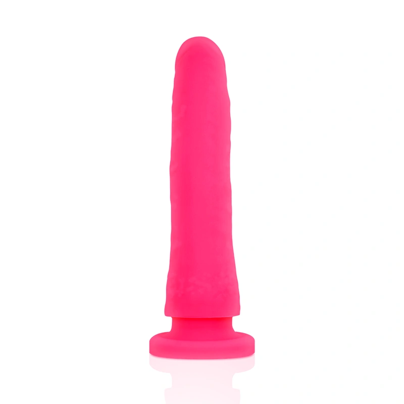 Delta club - toys harness + dong pink silicone 17 cm -o- 3 cm 3