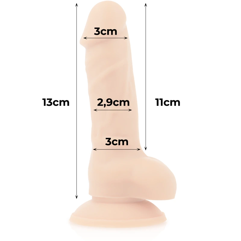Cock miller - harness + silicone density cocksil articulable 13 cm 10