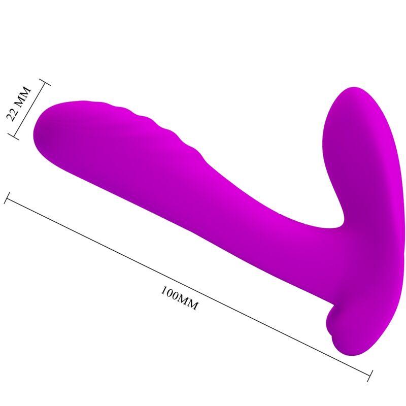 Pretty love - massager & vibrator 12 vibrations remote control purple 5