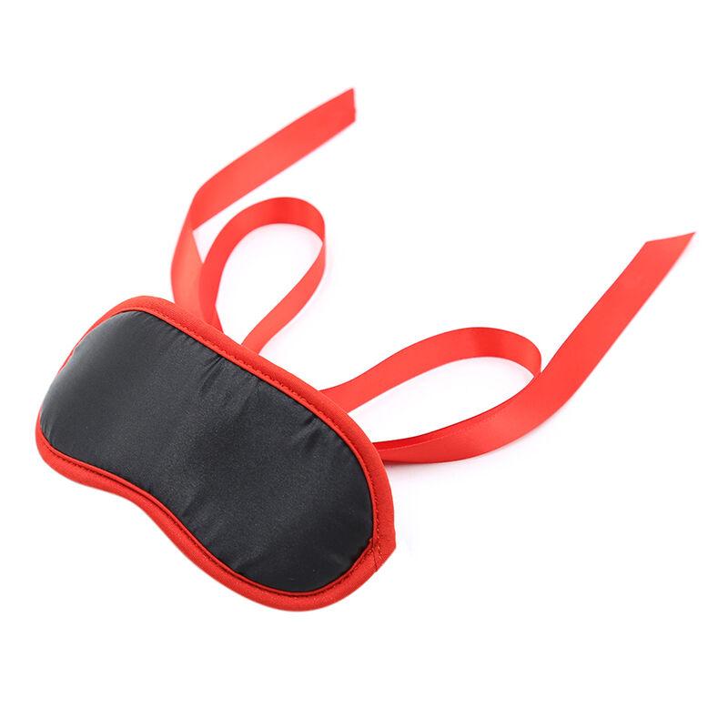 Ohmama Fetish Red Edges Blindfold 5