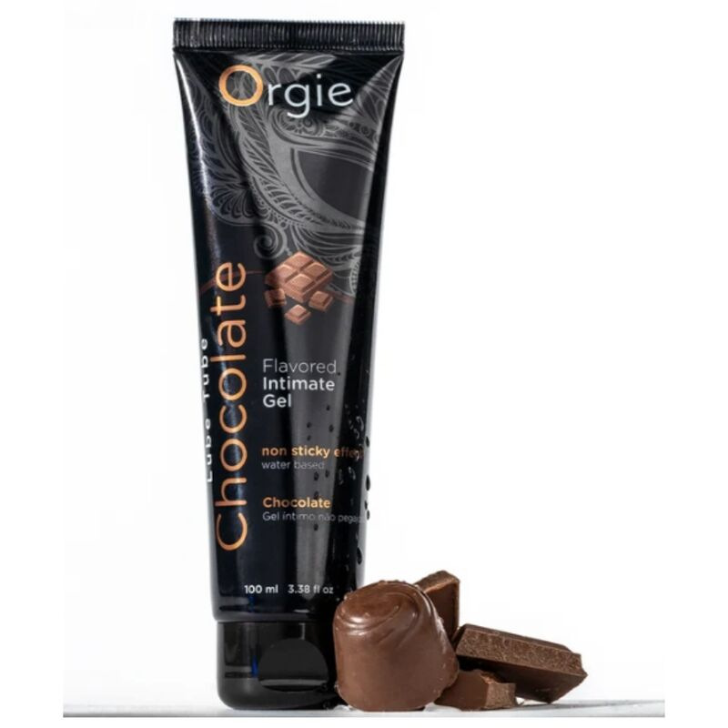 Orgie - lube tube chocolate kissable water-based intimate gel 100 ml 3