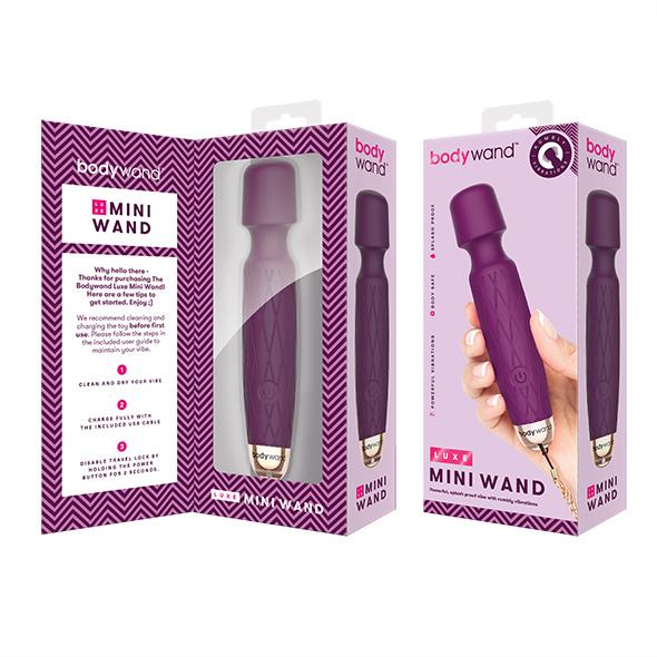 Bodywand - Luxe Mini Usb Wand Vibrator Purple 3