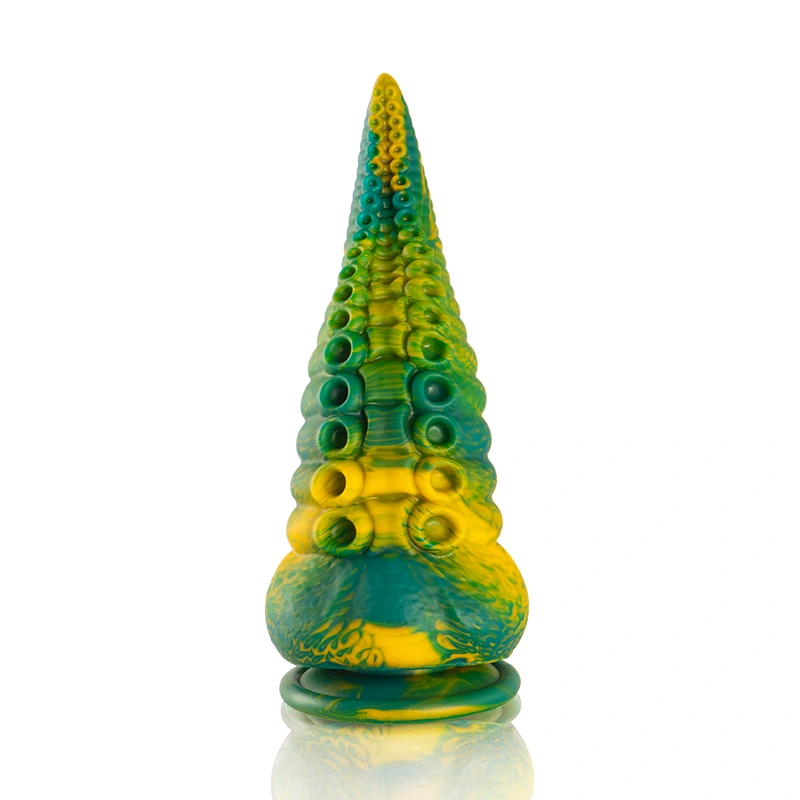 Epic - cetus green tentacle dildo small size 3