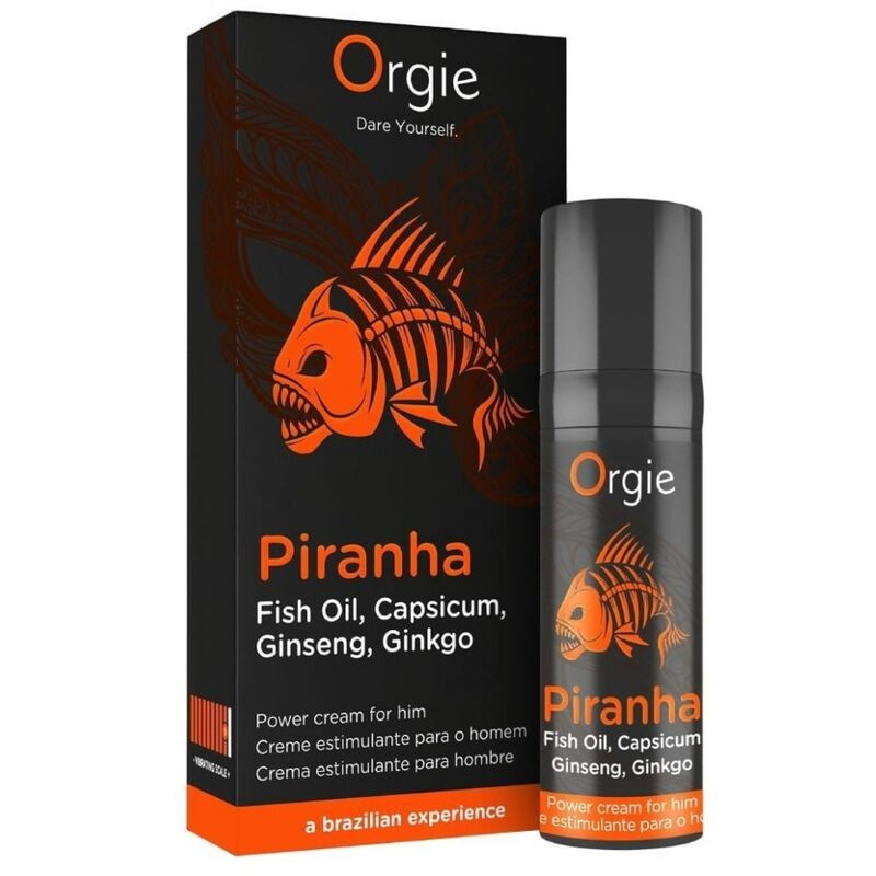 Orgie - piranha power cream for him 15 ml 4
