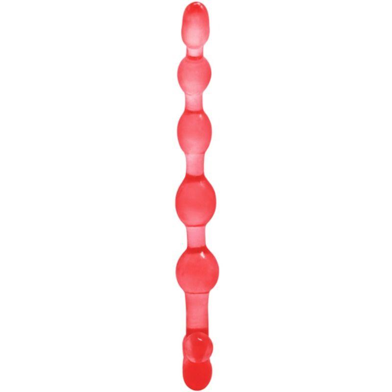 Baile - bendy twist red anal balls