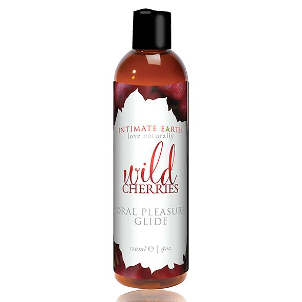 Intimate Earth - Natural Flavors Glide Wild Cherries 120 Ml