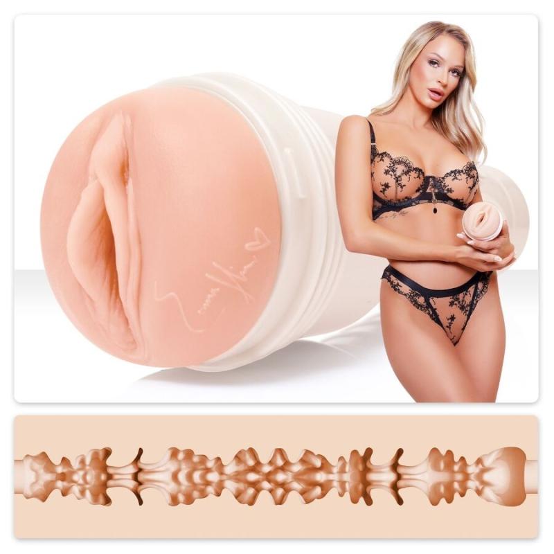 Fleshlight - Girls Emma Hix Syrup Signature Vagina Beige - Masturbátor