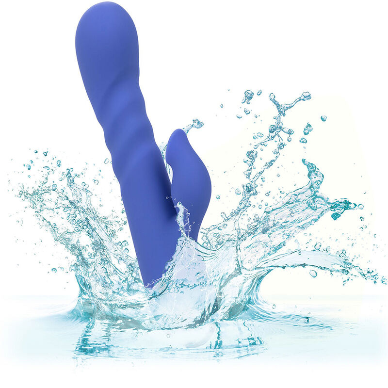 Calexotics - l.a love vibrator & suction blue by california dreaming 7