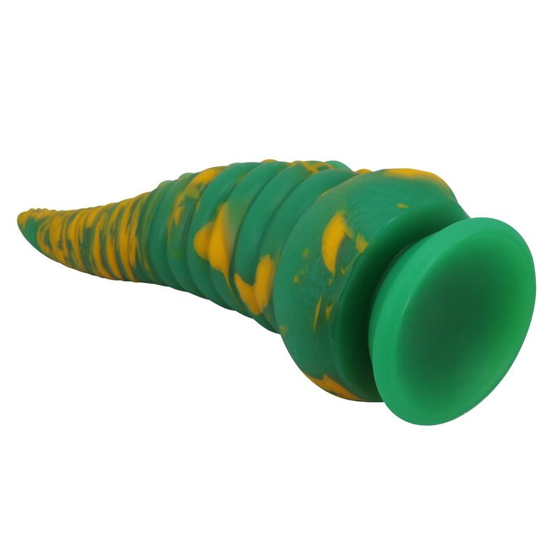 Power monsters - abyssal colossus bicolor fantasy silicone dildo 22.5 cm Ø 6 cm 3