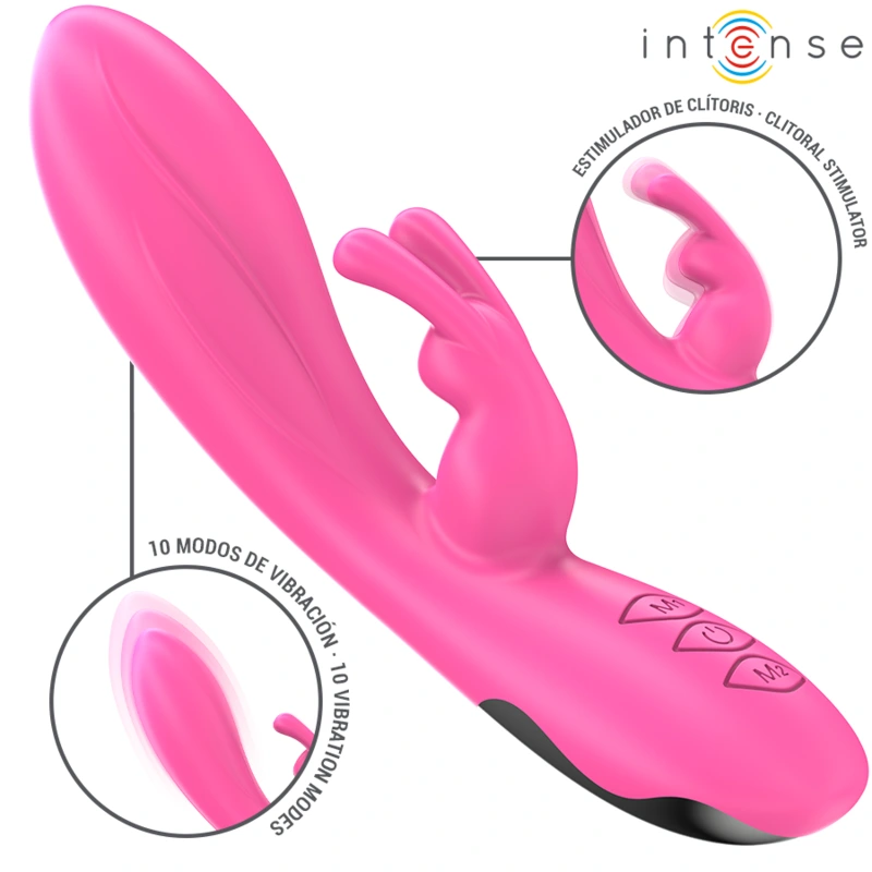 Intense - randall rabbit vibrator 10 vibrations pink 1