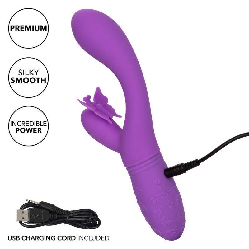 California Exotics Butterfly Kiss Flutter Violet 3