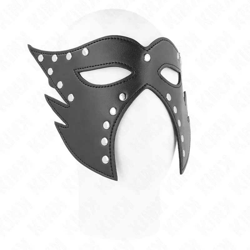 Kink - Sexy Leatherette Mask Model 2 27 X 13 Cm