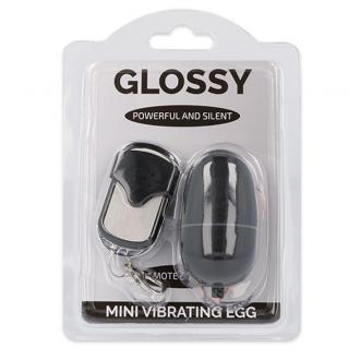 Glossy Remote Ii Vibrating Egg 10 Speed Black