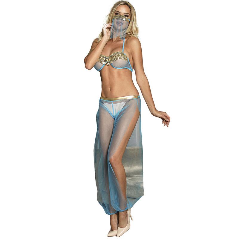 Subblime - India Style Blue Lingerie Set L/Xl