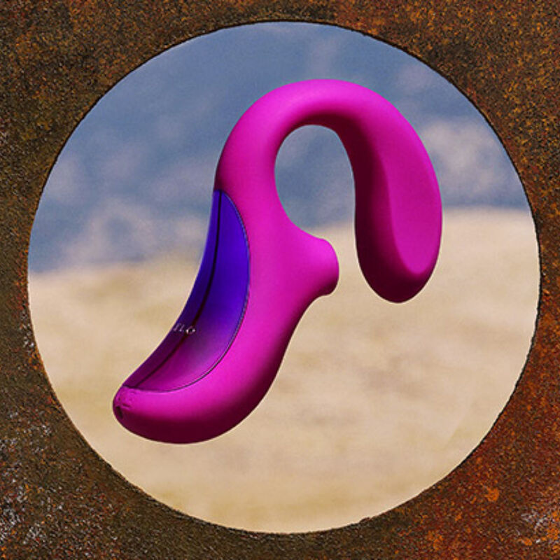 Lelo - enigma cruise double stimulation sonic massager purple 4