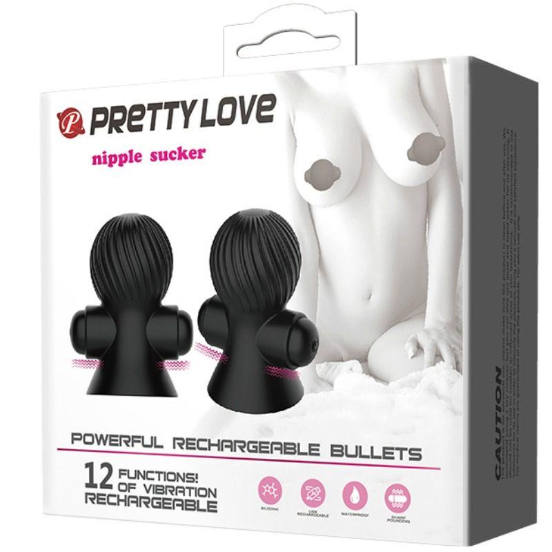 Pretty Love Stimulating Nipple Suckers 12 Modes Of Vibration 6