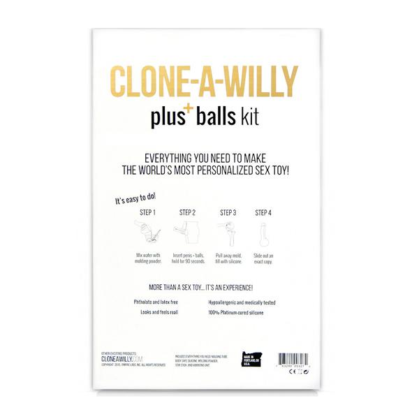 Clone-A-Willy - Kit Including Balls Beige 5