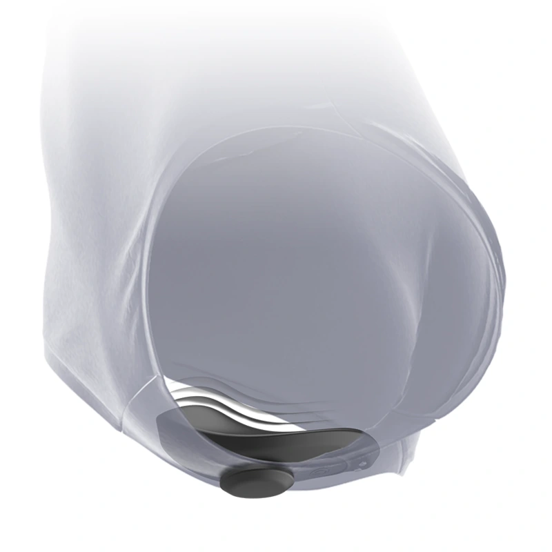 Black&silver - preston rechargeable silicone vibrator pantie black 4