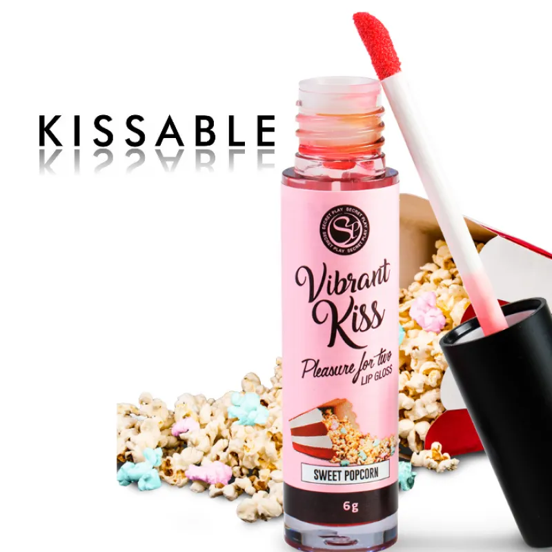Secretplay Lip Gloss Vibrant Kiss Sweet Popcorn