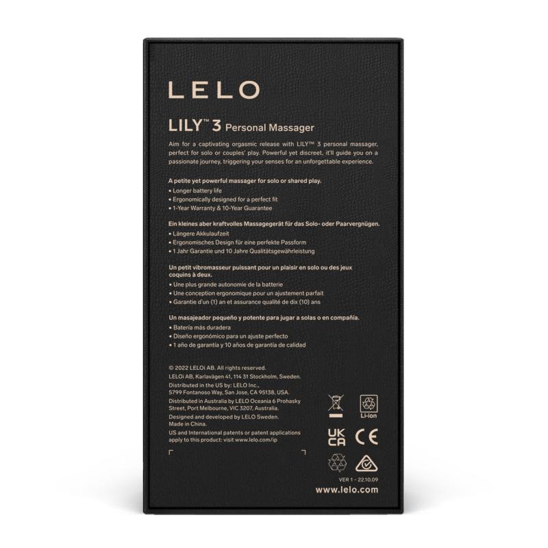 Lelo - Lily 3 Personal Massager Polar Green 3