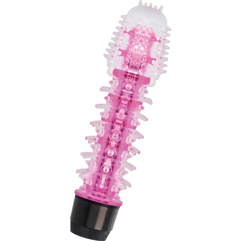 Glossy Axel Vibrator Pink 1