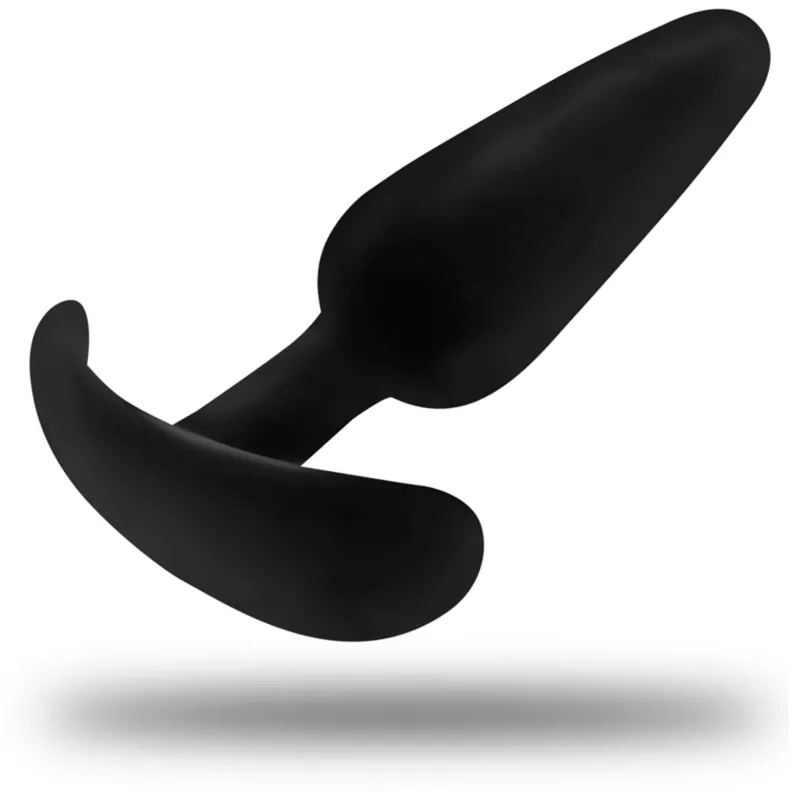 Black&Silver - Kael Silicone Loop Anal Plug Size M 1