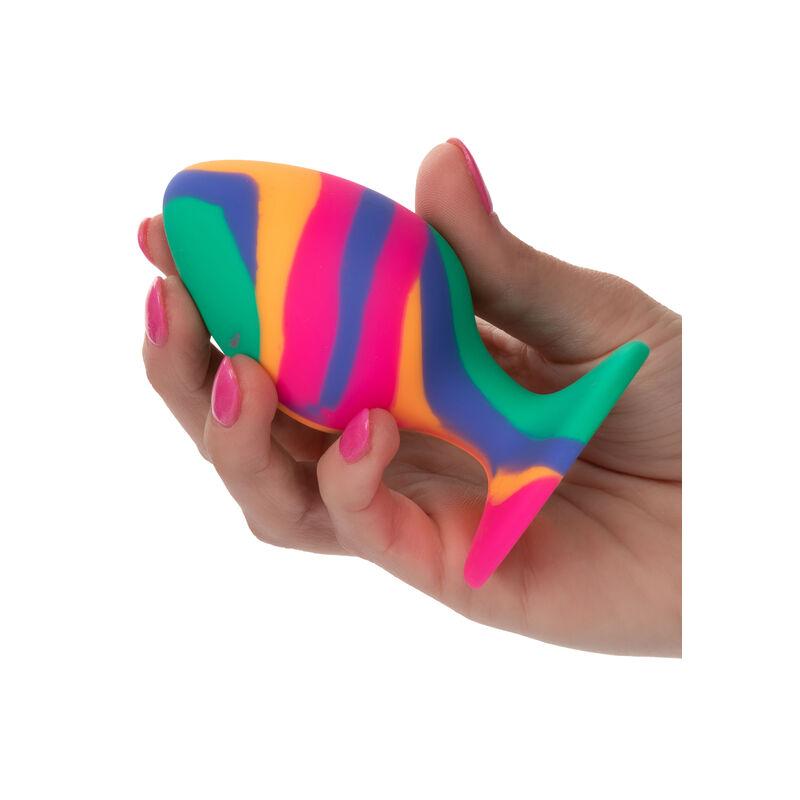 Calex Cheeky Large Tie-Dye Plug Anal 3