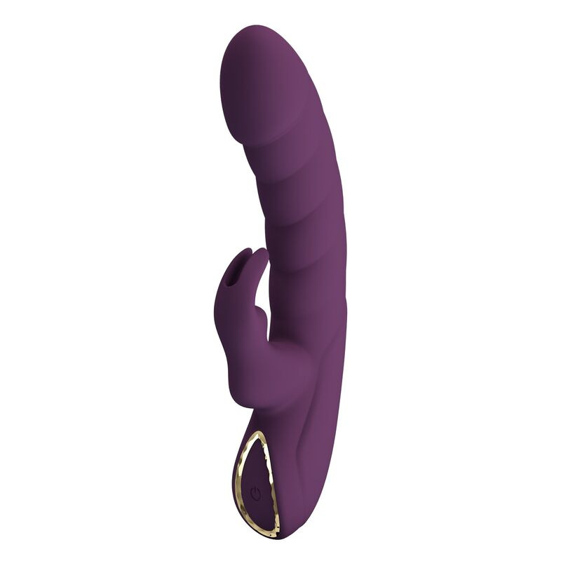 Pretty love - harper rechargeable rabbit vibrator 10 functions purple 1