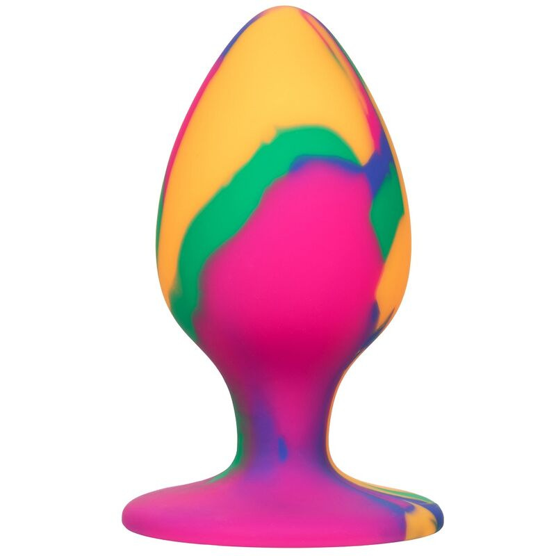 Calexotics - cheeky large tie-dye plug anal