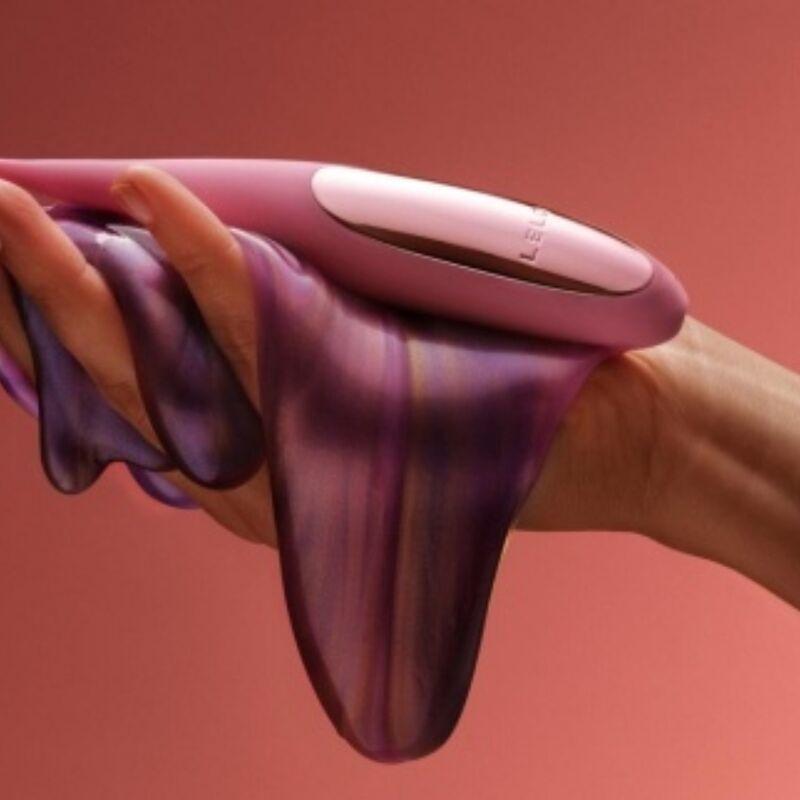 Lelo - Dot Travel Clitoris Stimulator Purple 4