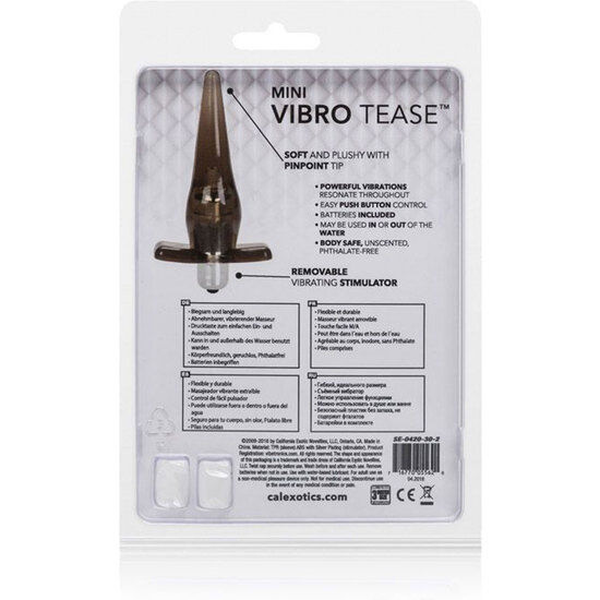 Calexotics - mini vibro tease black 4