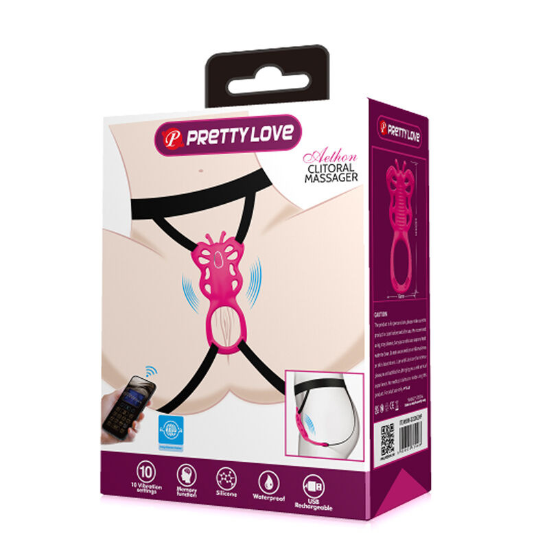 Pretty love - butterfly app control panty massager pink 15