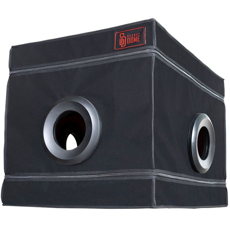 Secret dome - kink club la niche cabin black & red 2