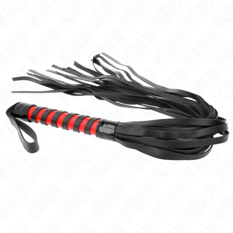 Kink - Long Striped Whip 70 Cm 4