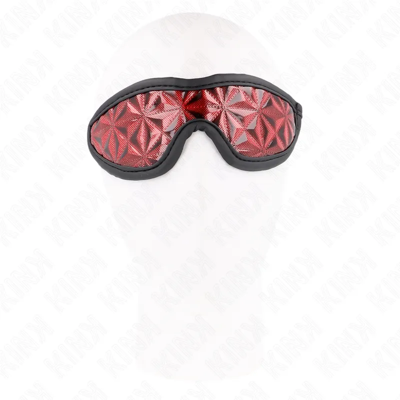 Kink - Red Diamond Pattern Headband 20.5 X 6 Cm 1