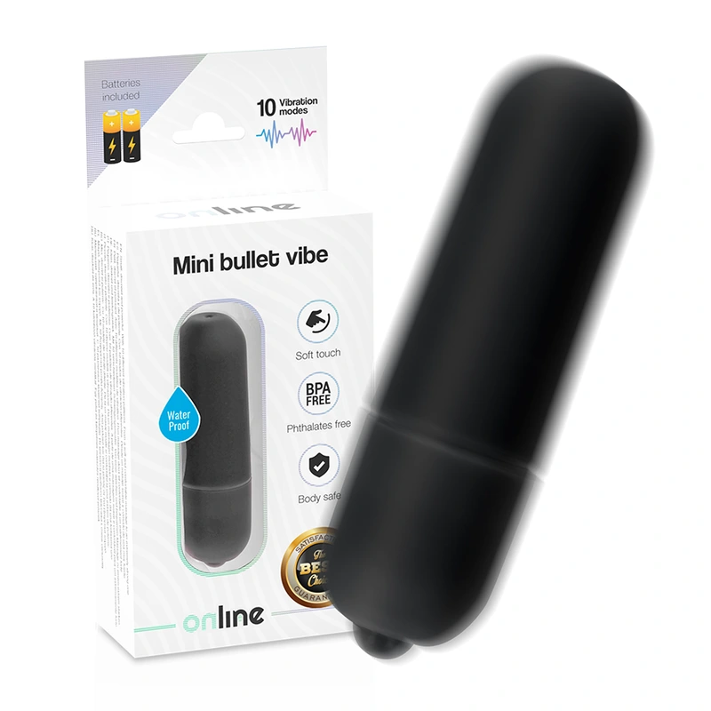 Online - mini bullet vibe black
