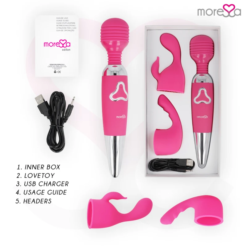 Amoressa Odilon Premium Silicone Rechargeable 5