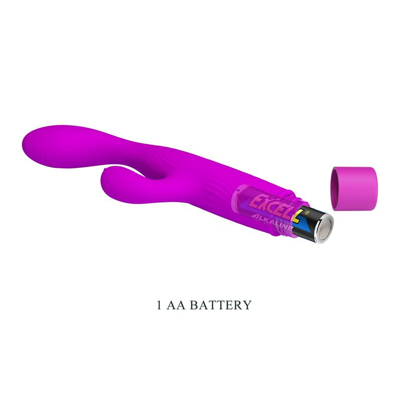 Pretty love - jene dual stimulation g-spot and clitoral vibrator purple 3