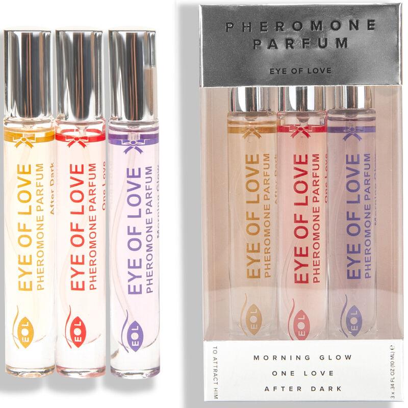 Eye of love - eol phr parfum 10 ml set/3 - morning glow, one love, after dark