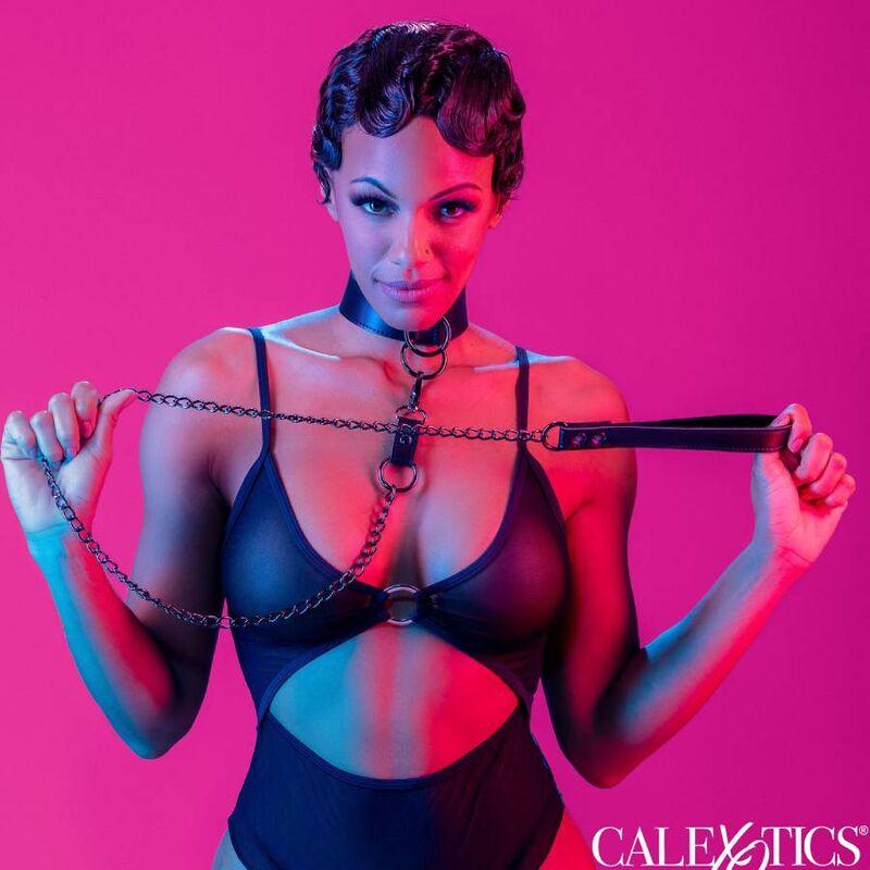 Calexotics - Euphoria Collar With Chain Leash