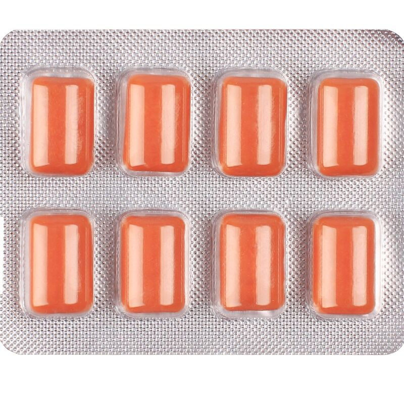 Wug multivit - functional multivitamin tropical flavour gum blister 8 pcs 2