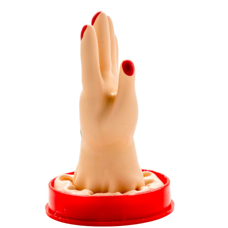 Condomerie - handpainted novelty condoms hand model 1 3