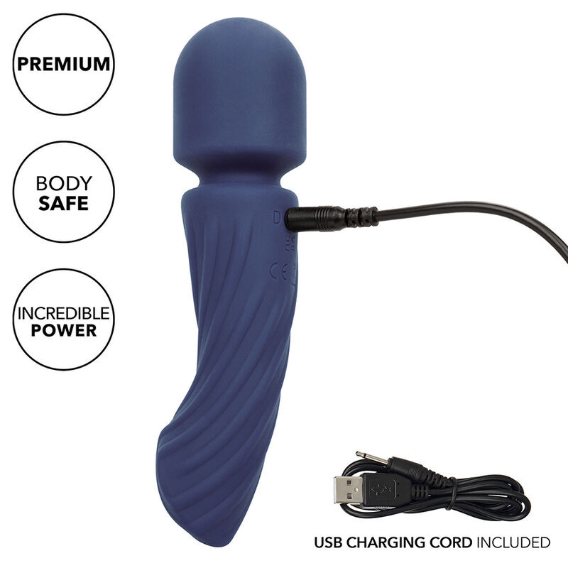 Calexotics - charisma allure massager dual motors 12 functions 17.25 cm x 4.5 cm purple 6
