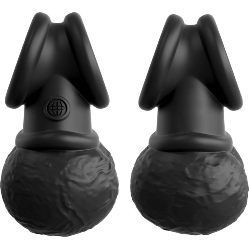 King cock - the crown jewels weighted swinging balls silicone 3