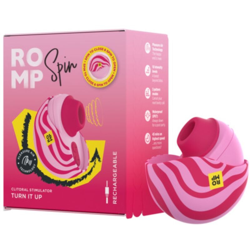 Romp - spin clitoral suction antitude with rotating opening and closing 7