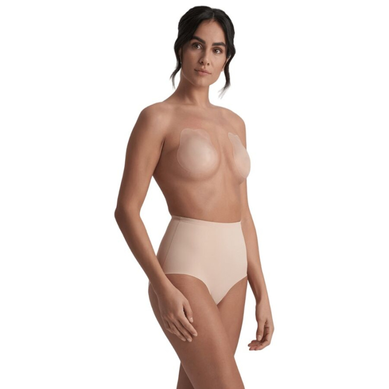 Bye-bra - rabbit silicone cups beige size m 1