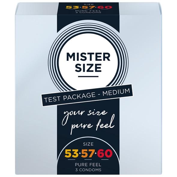 Mister Size - Test Box Condom Size 53-57-60 (M/L/Xl) 3 Condoms 8