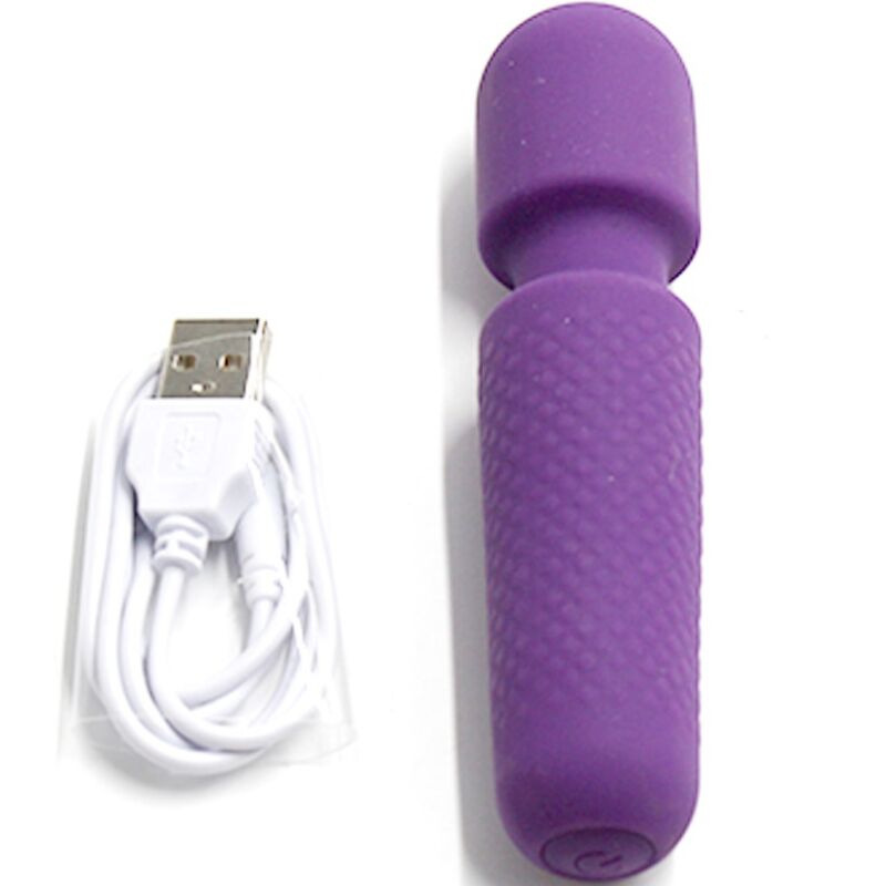 Armony - your magic massager & vibrator rechargeable 10 vibrations wand dots purple 3